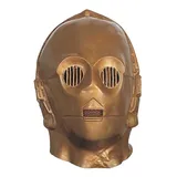 Rubie's Offizielles Kostüm – Star Wars Helm C3PO – Einheitsgröße – ST-2866