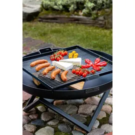 Cook King Feuerschale Santiago Ø 100 cm Schwarz