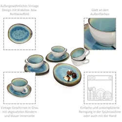 SÄNGER Kaffeeservice Capri 12 teilig für 4 Personen
