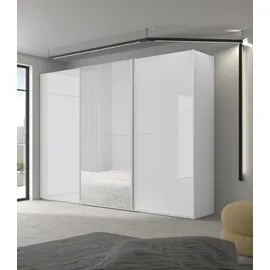 Composad Schwebetürenschrank SYSTEMA 304 x 223 x 60 cm Weiß