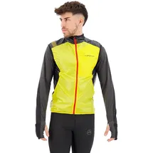 La Sportiva Blizzard Windbreaker Weste - Yellow / Black - L