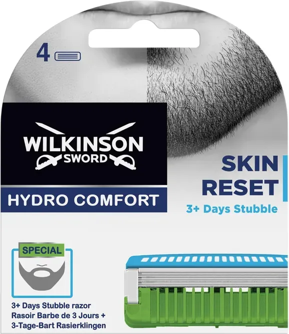 Wilkinson Sword Hydro Comfort Skin Reset Ersatzklingen für Herrenrasierer x 4
