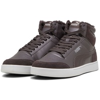 Puma Shuffle Mid Fur Grau (Flat Dark Gray Cast Iron Cool Light Gray), 41