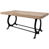 MASSIVMOEBEL24.DE MASSIVMOEBEL24 Esstisch Altholz 180x90x80 lackiert INDUSTRIAL #27