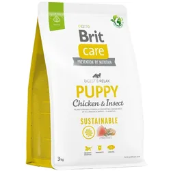 BRIT Care Sustainable Puppy mit Huhn und Insekten 3 kg