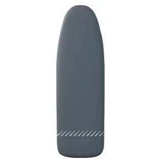 Laurastar Universalcover Grau, Einzigartiges Laurastar-Design, 131cm x 55cm, 100 % Baumwolle, Praktisches Klipp-System, Geeignet für alle Bügeltische anderer Marken, Waschmaschinenfest