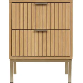 5five simply smart Nachtschrank Tasso 40 x 40 x 52,5 cm Naturbeige