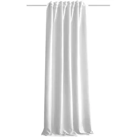 HOMEbasics Schmidt Fertiggardine Acustico 135 x 160 cm Polyester Weiß