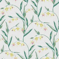 Laura Ashley Vliestapete, Grau, Papier, Textil, Herz/Romantik, Rechteckig, 52x1000