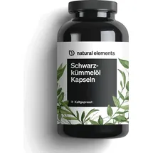 Natural Elements Schwarzkümmelöl Kapseln 400 St.