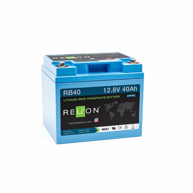 RELion Lithium 40Ah LiFePO4 Batterie RB40