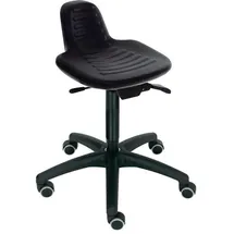 Lotz Drehhocker PU-Schaum Schwarz