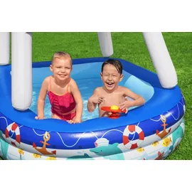 BESTWAY Sea Captain Baby-Pool 213 x 155 x 132 cm (282L)