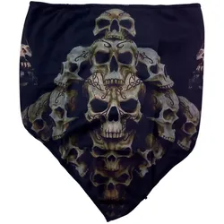 Multifunktionstuch Totenkopf Halstuch Stoffmaske Gesichtsmaske Mund- Nasenmaske