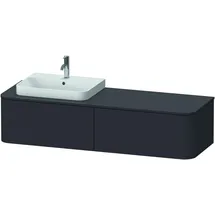 Duravit Happy D.2 Plus Konsolenwaschtischunterbau wandhängend 1600x550 mm, 2 Auszüge, HP4944L8080,