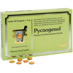 PYCNOGENOL KIEFERNRINDENEXTRAKT Pharma Nord Drag. 60 St