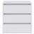 marmex möbel TRES 07 Standcontainer 60 x 63,5 x 50,5 cm weiß
