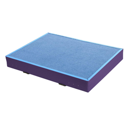 Niedersprungmatte blau-lila - 150 x 200 x 20 cm