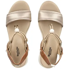 Nero Giardini Keilsandalette Damen Beige/Gold 38