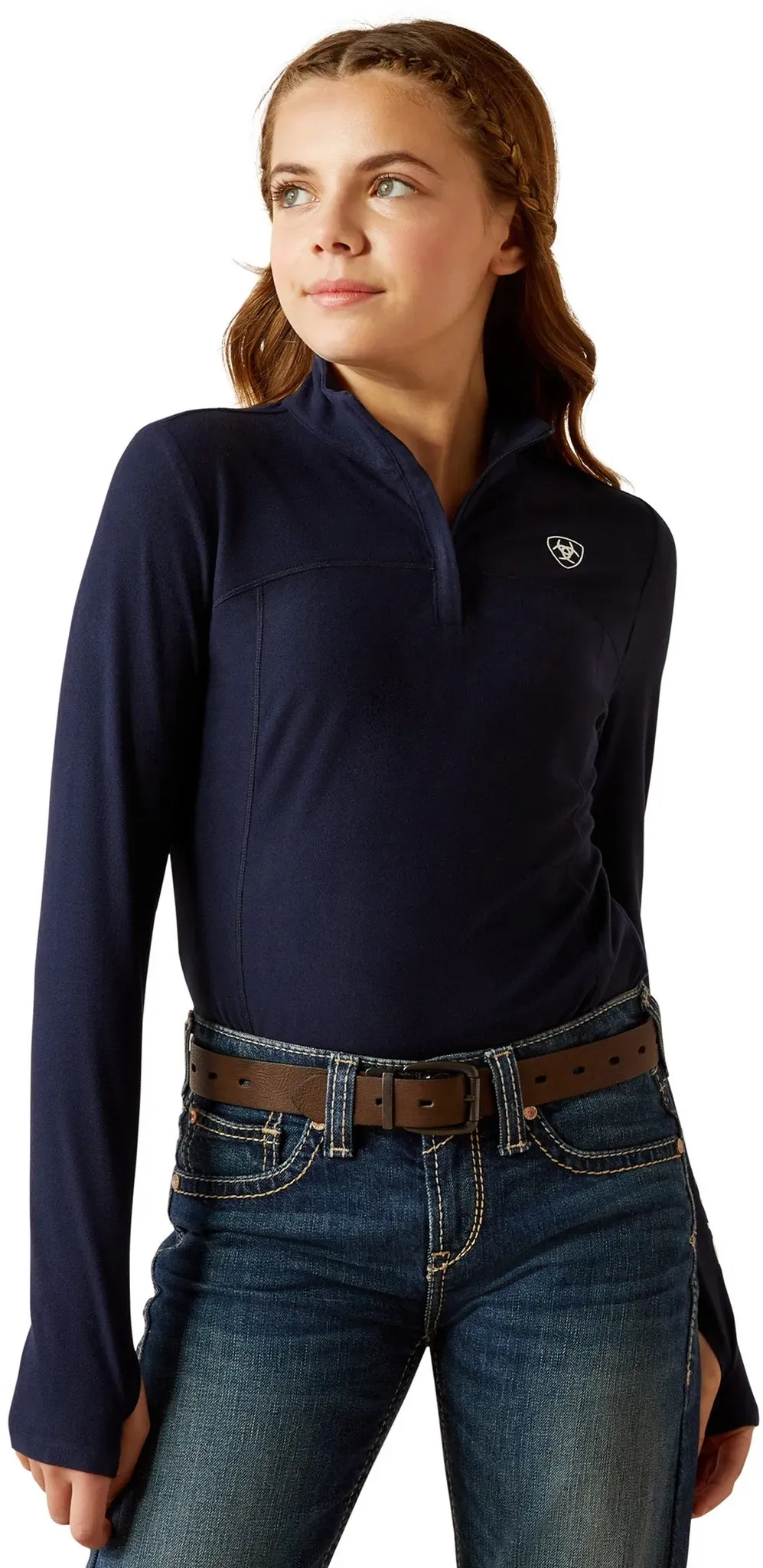 Ariat Lowell 3.0 Kid ́s 1/4 Zip Baselayer Shirt