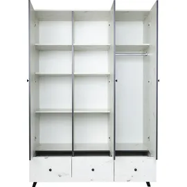 Arthur Berndt Kinderkleiderschrank Lavea 130 x 191 x 51 cm Eiche weiß