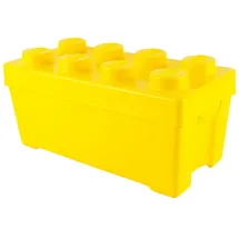 stein-experte Aufbewahrungsbox Medium 37 x 18 x 18 cm Gelb