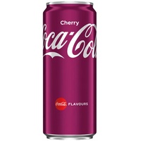 COKE CHERRY 330ML Dose, 24er Pack (24x0.33 L)  EINWEG PFAND