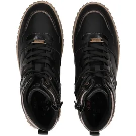s.Oliver Sneaker Sneaker Kunstleder - Schwarz 41