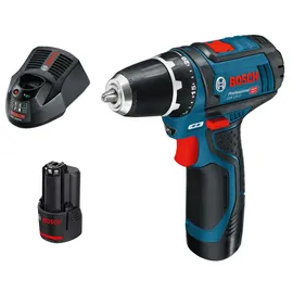 Bosch GSR 12V-15 Professional inkl. 2 x 2 Ah 060186810C