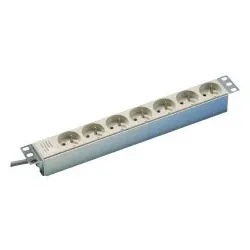 Schneider Electric NSYAPU19F7FA Actassi, 1HE Stromverteilerschiene, 7 Steckdosen+Filter 19P UTE