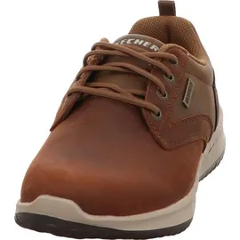 SKECHERS Herren Delson Antigo Oxfords, Brown (Brown Cdb), 8 UK 42 EU