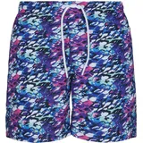 URBAN CLASSICS Badeshorts Urban Classics Multicolor Blau/Pink XL