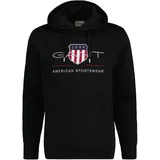 GANT Hoodie Schwarz S