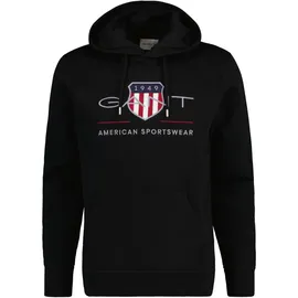 GANT Hoodie Schwarz S