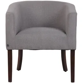 CLP Sessel Nemea Stoff grau/antik