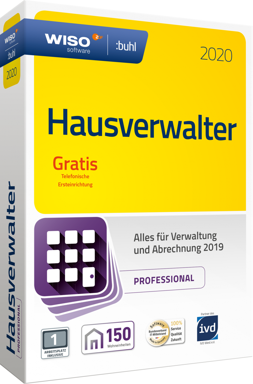 WISO Hausverwalter 2020 Professional