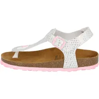 LICO Bioline Starprint Mädchen Pantoletten, weiß, Synthetik, Schuhe Pantolette
