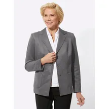Classic Dog WITT WEIDEN Lederimitat-Blazer in grau | Gr.: 44