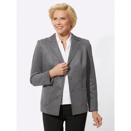 Classic Dog WITT WEIDEN Lederimitat-Blazer in grau | Gr.: 44