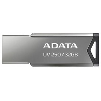 ADATA UV250 - 32 GB - USB Typ-A - 2.0 - Ohne Deckel - 5,6 g - Silber