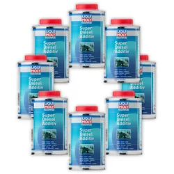 8x 500ml LIQUI MOLY 25004 Additiv Marine Super Diesel Additiv Kraftstoff