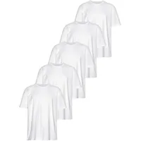 MAN'S WORLD Rundhalsshirt weiß M