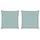 Tom Tailor MEDIUM STRIPES Türkis 200 x 220 cm + 2 x 80 x 80 cm