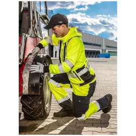 Neo Tools Softshell-warnschutzhose mit Reflektionsstreifen neongelb Xxl