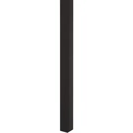 Beliani Pasco Lowboard 120 x 63 x 39 cm Hellbraun/Schwarz MDF/Metall