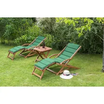 Merxx Copa Cabana Set 5tlg. Schwungliege 50 x 50 x 0 cm Braun