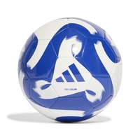 adidas Unisex Ball (Machine-Stitched) Tiro Club Football, White/Team Royal Blue, HZ4168, 5