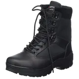 Mil-Tec Tactical Boot mit YKK® Zipper • Militärstiefel Herren • Als Outdoor Boot, Arbeitsstiefel, Wanderstiefel, Einsatzstiefel • Atmungsaktiv & angenehmer Komfort • Schwarz, Größe: EU 37 - 37 EU
