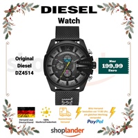 🌲Diesel Chronograph Quarz Unisex Zweifarbige Mega Chief-Armbanduhr Edelstahl🌲