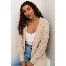 Kaffe Strickjacke KAlena Beige L